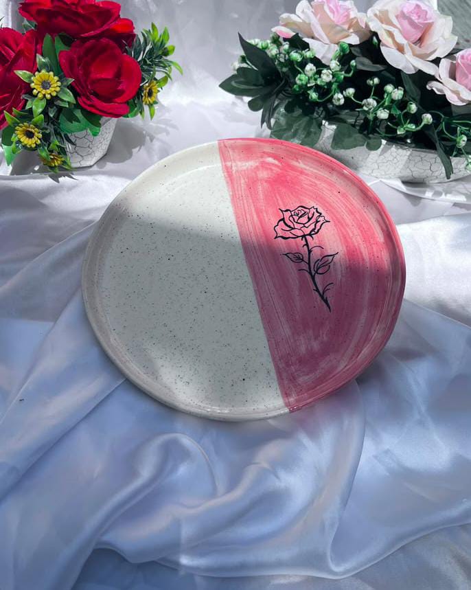 The Blushing Rose Plate