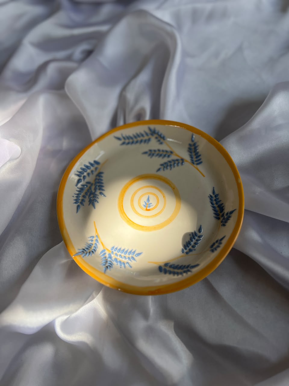 The Azure Leaf Mug Set