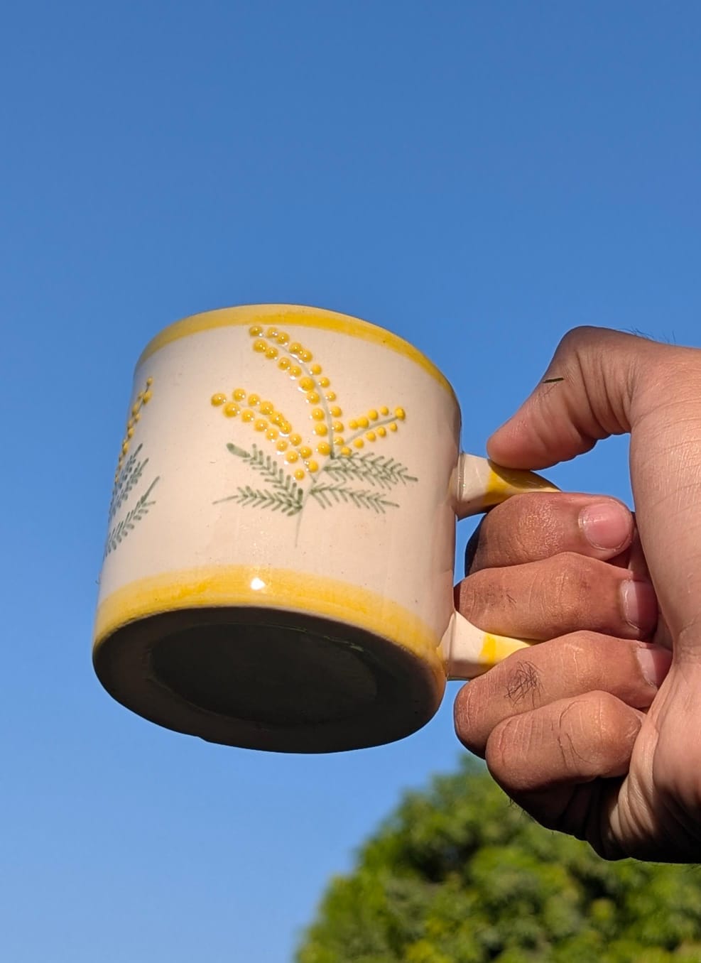The Golden Buds Mug Set